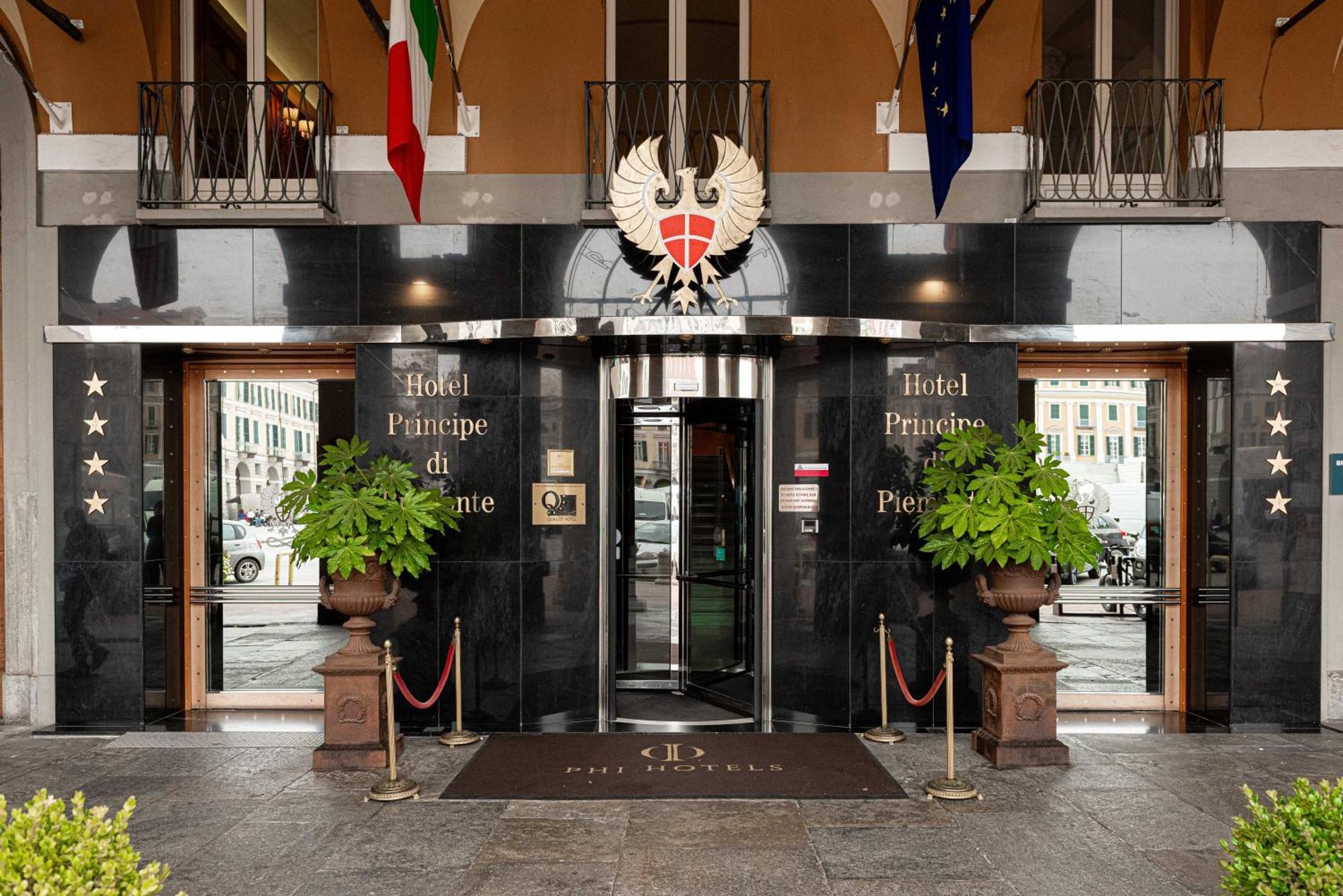 Phi Hotel Principe Cuneo Bagian luar foto